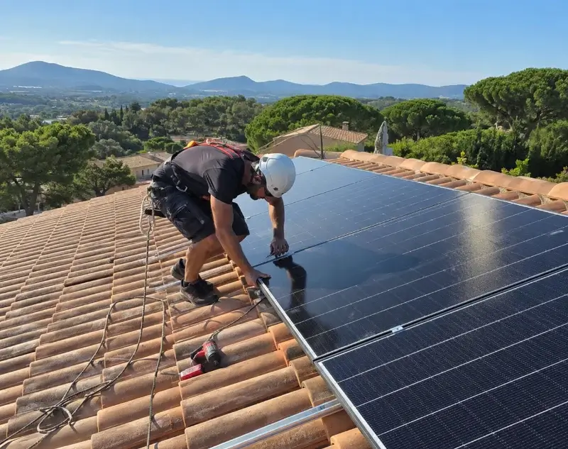 Installateur panneaux solaires Auby — pose photovoltaïque sur toiture